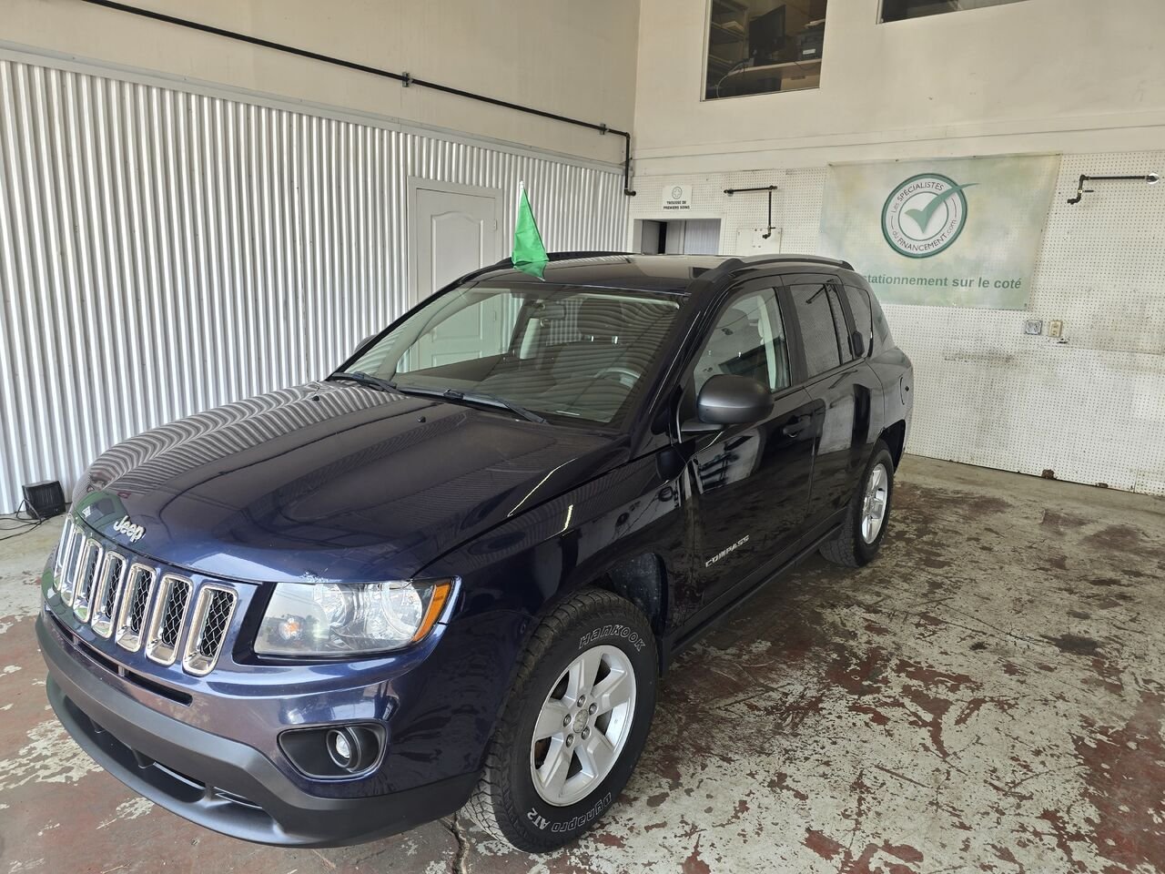 2017 Jeep Compass Blue  - photo #0