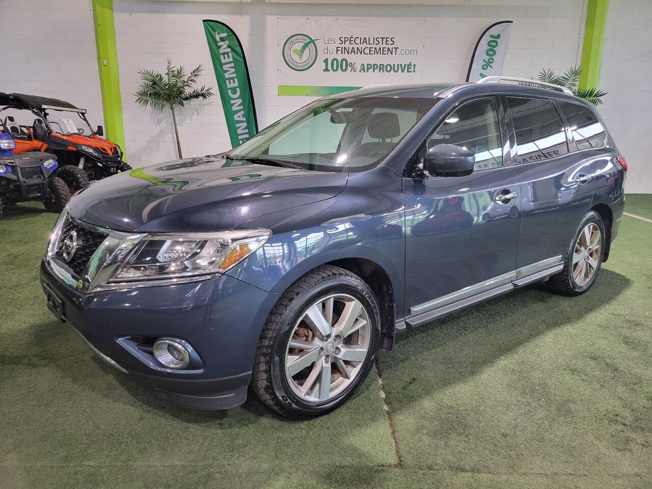 2016 Nissan Pathfinder Blue  - photo #1