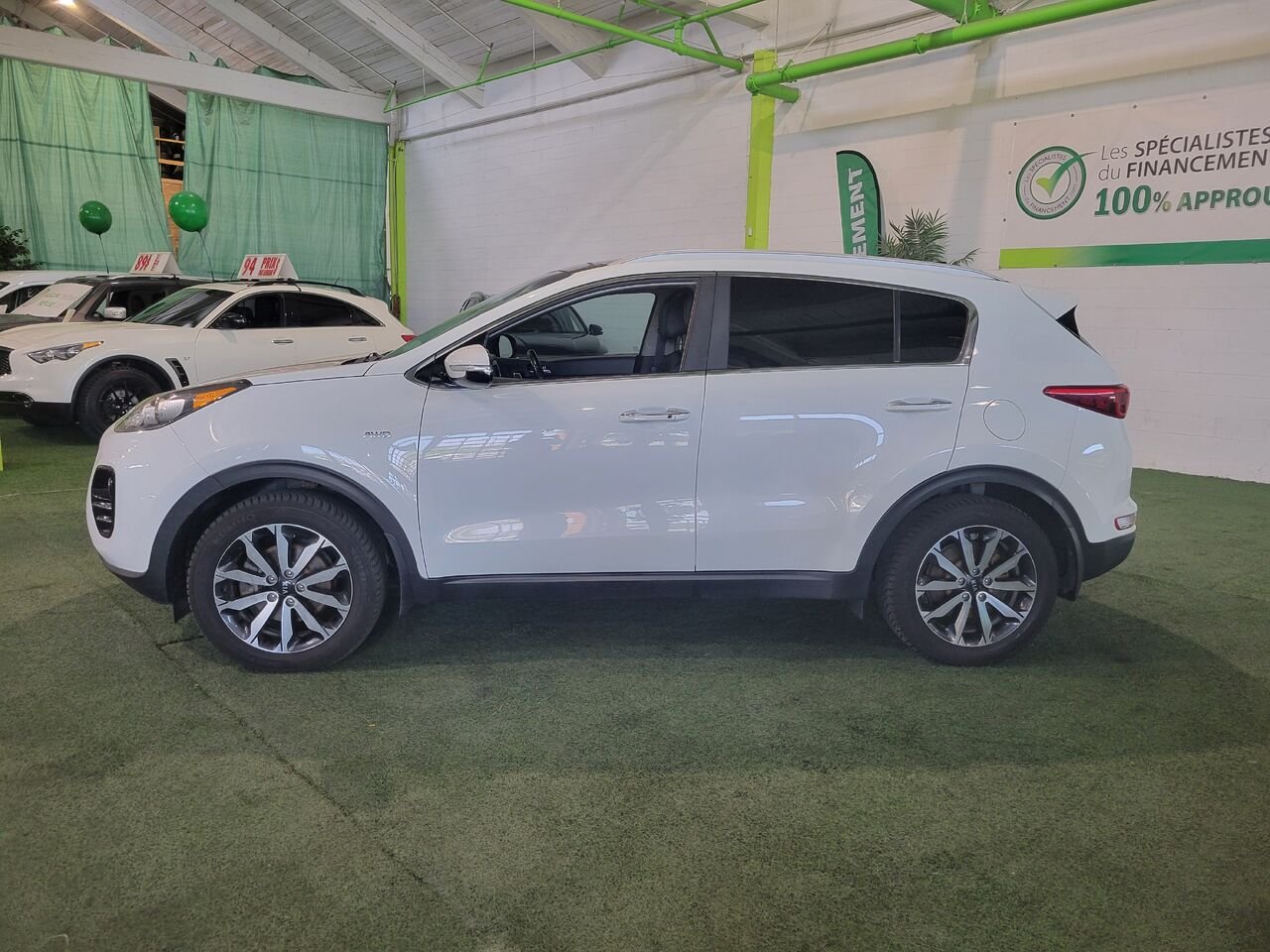 2017 Kia Sportage White  - photo #1