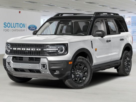 2026 Ford Bronco Sport BRONCO SPORT Space White Metallic