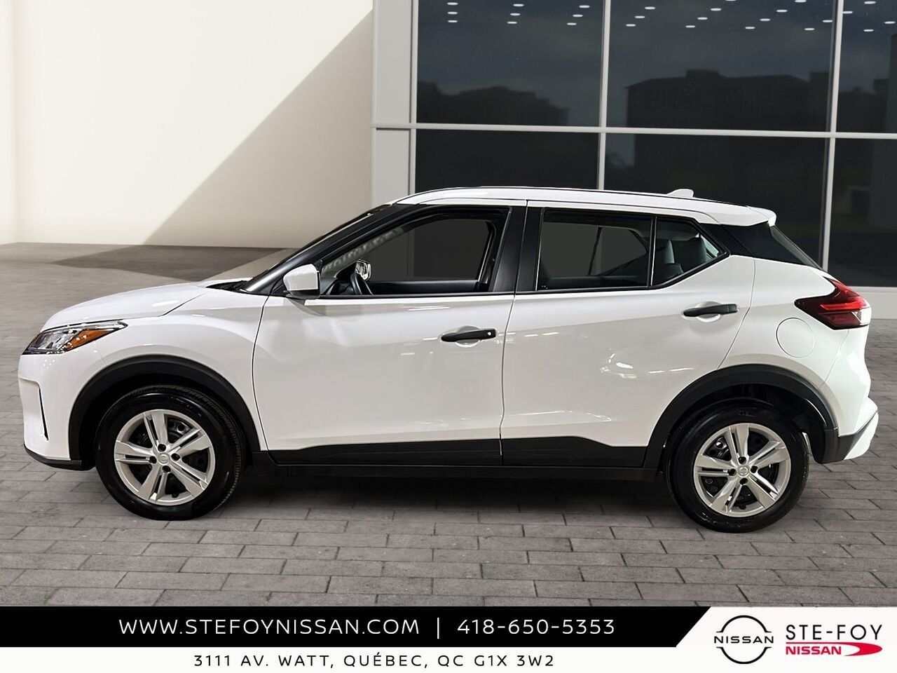 2024 Nissan Kicks S TA White Ste-Foy - photo #4