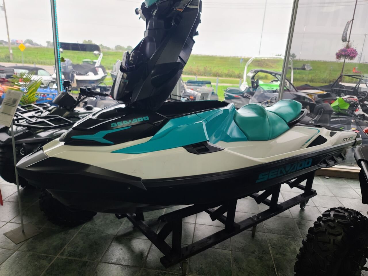 2021 SEA-DOO GTX PRO Blue  - photo #1