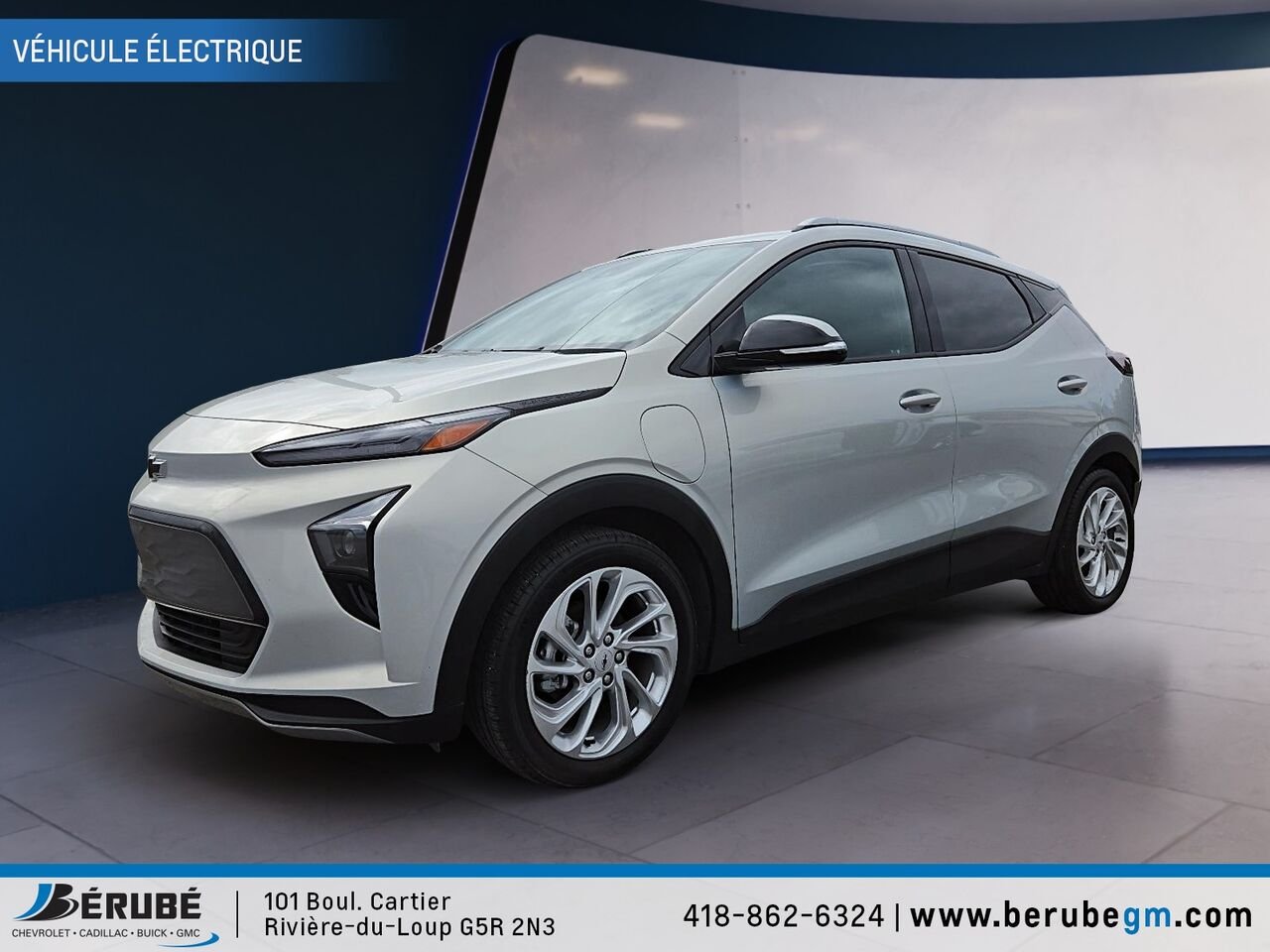 CHEVROLET BOLT EUV 2 LT Standard 2023 Gris Rivière-du-Loup - photo #0