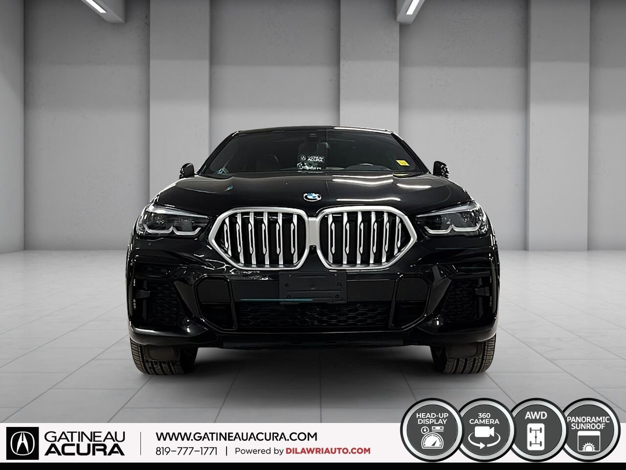 2023 BMW X6 xDrive 40i coupé Black Gatineau - photo #12
