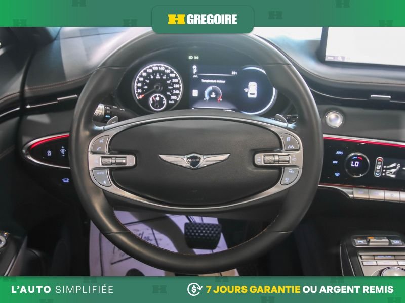 2023 Genesis GV70 White Saint-Eustache - photo #25