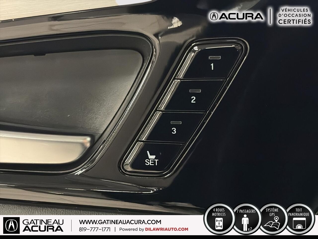 2024 Acura MDX Tech SH-AWD Black Gatineau - photo #10