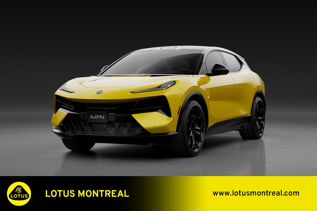 2026 Lotus Eletre *MAINTENANT DISPONIBLE* Sport Yellow Kirkland - photo #0