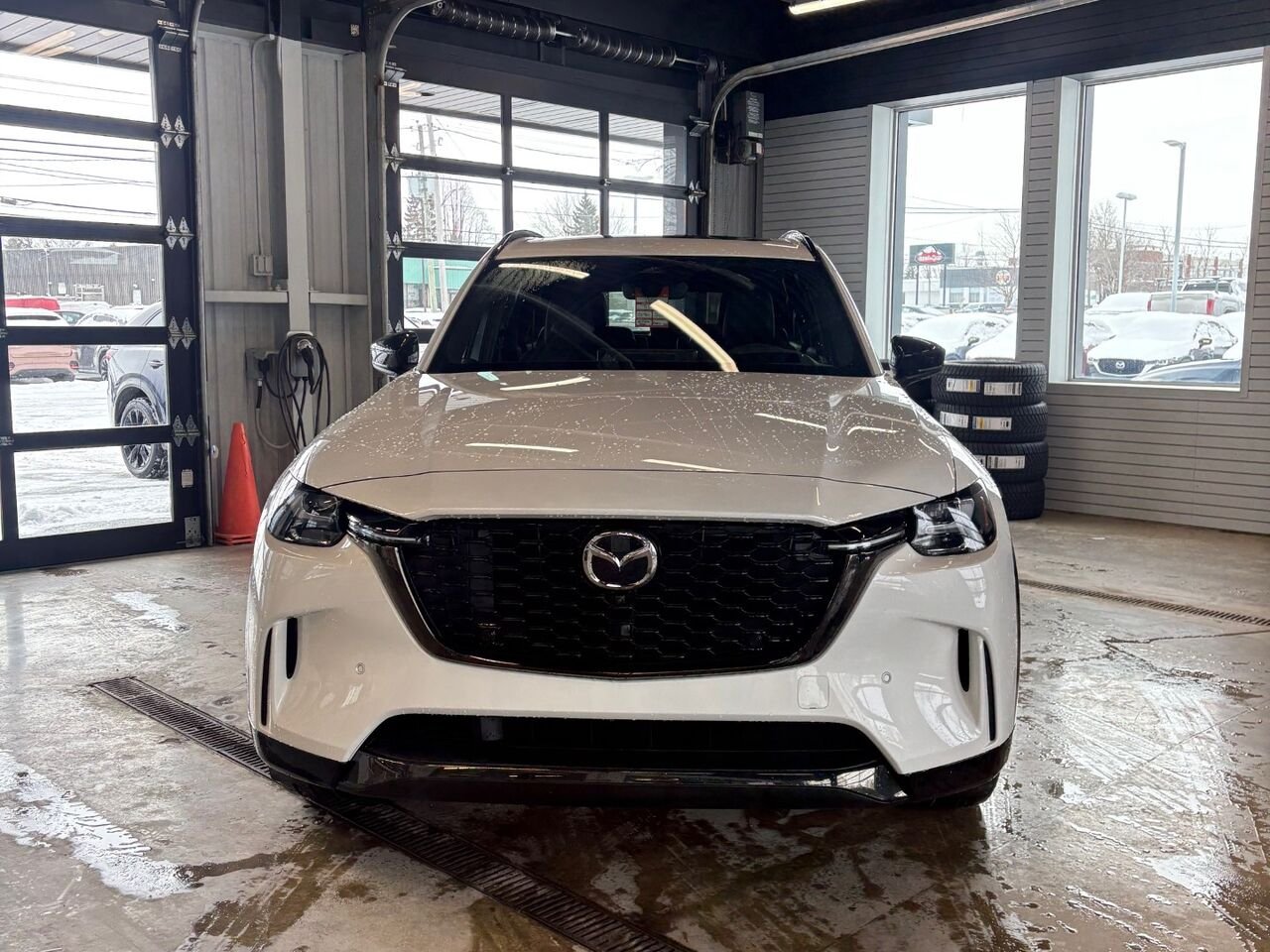 2026 MAZDA CX-90 MHEV GT-P TI Rhodium White Metallic Châteauguay - photo #3