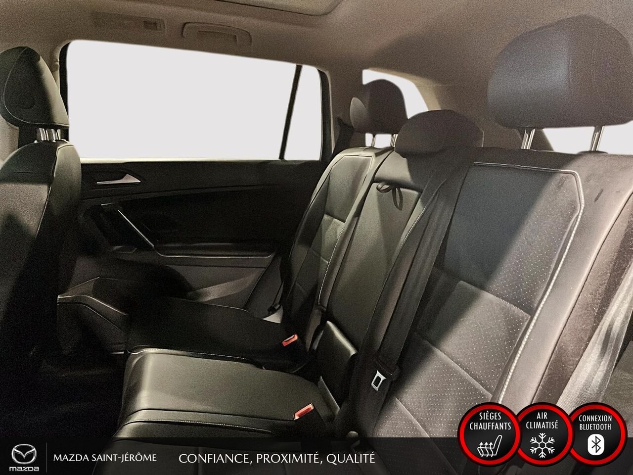 2021 Volkswagen Tiguan Comfortline | TOIT PANORAMIQUE | CUIR | 4MOTION | Grey Saint-Jérôme - photo #21