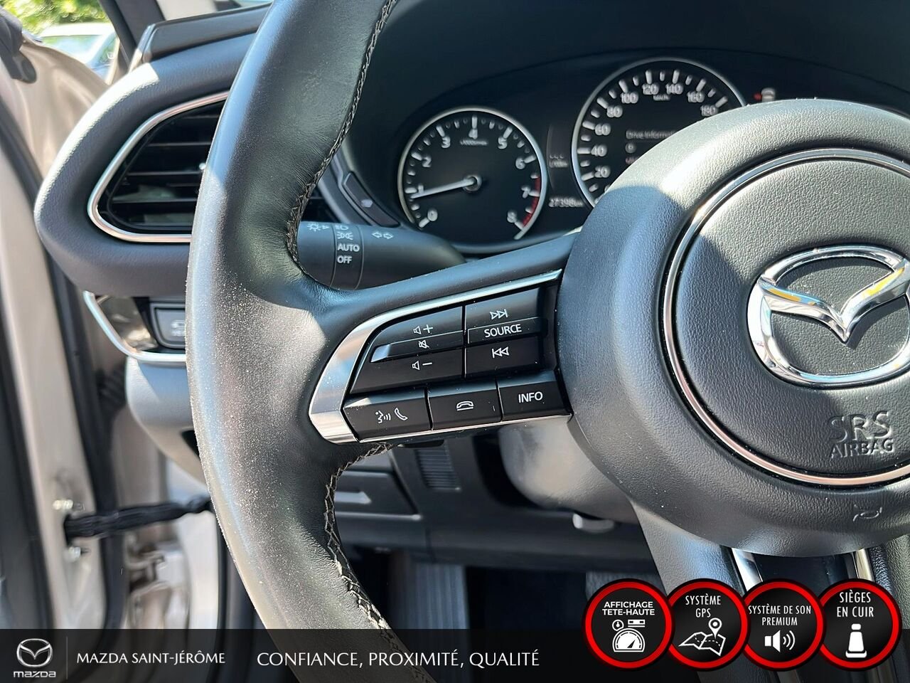 Mazda CX-30 GT | TOIT OUVRANT | CUIR | AWD | 2024 Gris Saint-Jérôme - photo #13