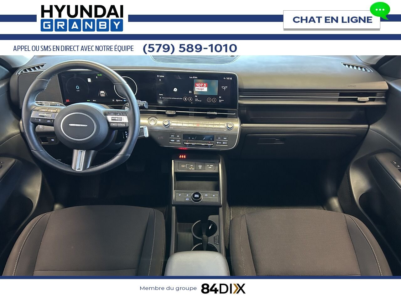 2024 Hyundai Kona Electric White Granby - photo #11