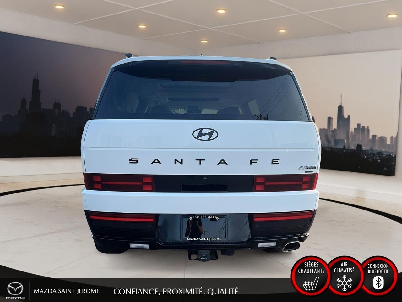 Hyundai Santa Fe Ultimate Calligraphy | TOIT PANORAMIQUE | CUIR | AWD | 2024 Blanc Saint-Jérôme - photo #6