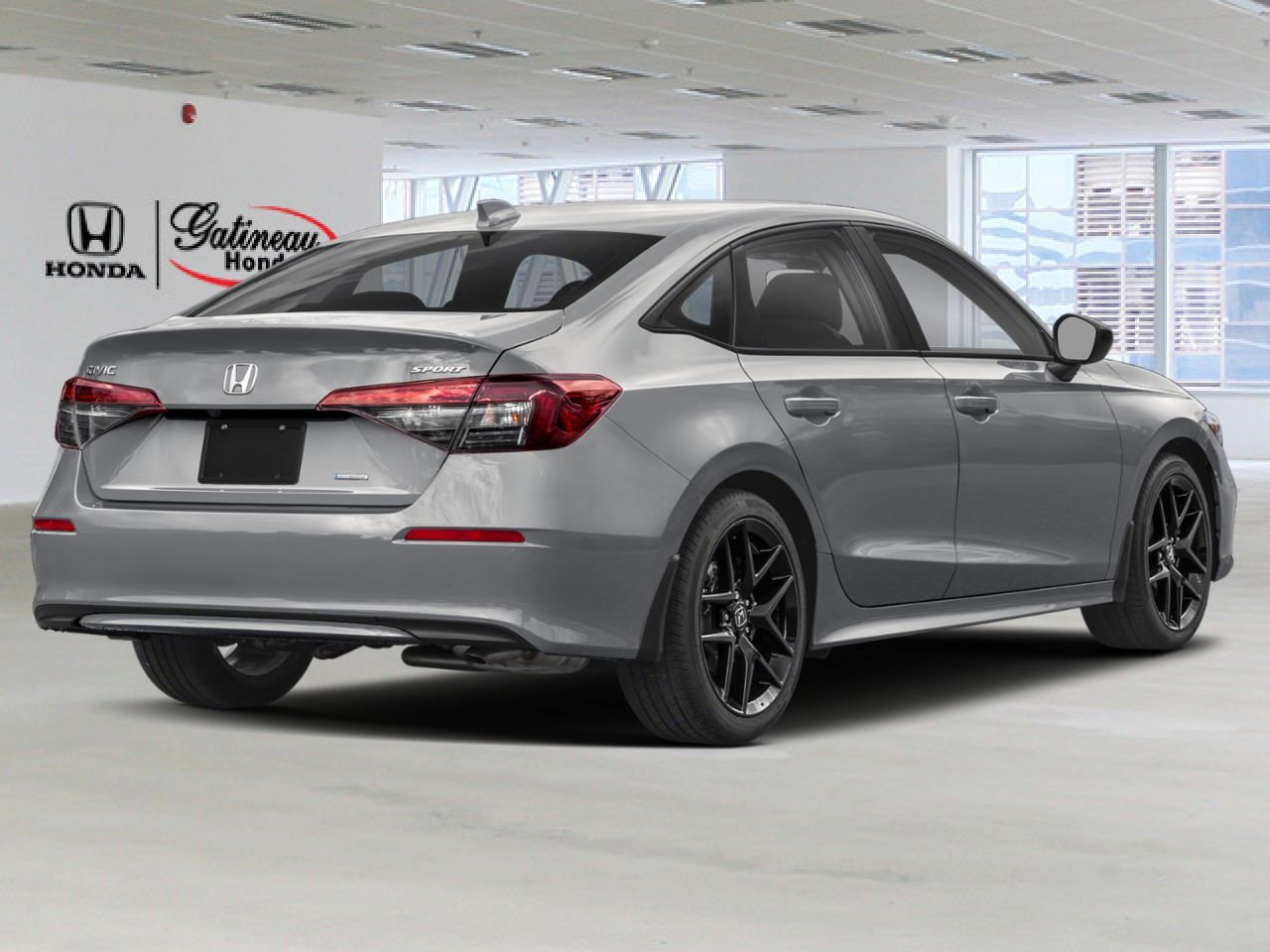 2026 Honda Civic hybride berline Sport eCVT Grey Gatineau - photo #1