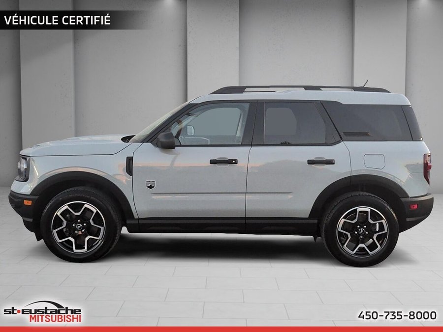 Ford Bronco Sport Big Bend 4X4-GPS-BANC CHAUFFANT-CARPLAY/ANDROID AUTO 2023 Bleu