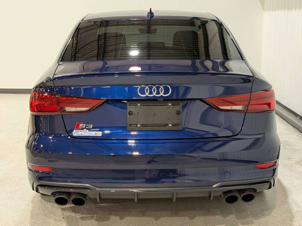 2018 Audi S3 Sedan 2.0 TFSI quattro Technik S tronic Blue Val-David - photo #6