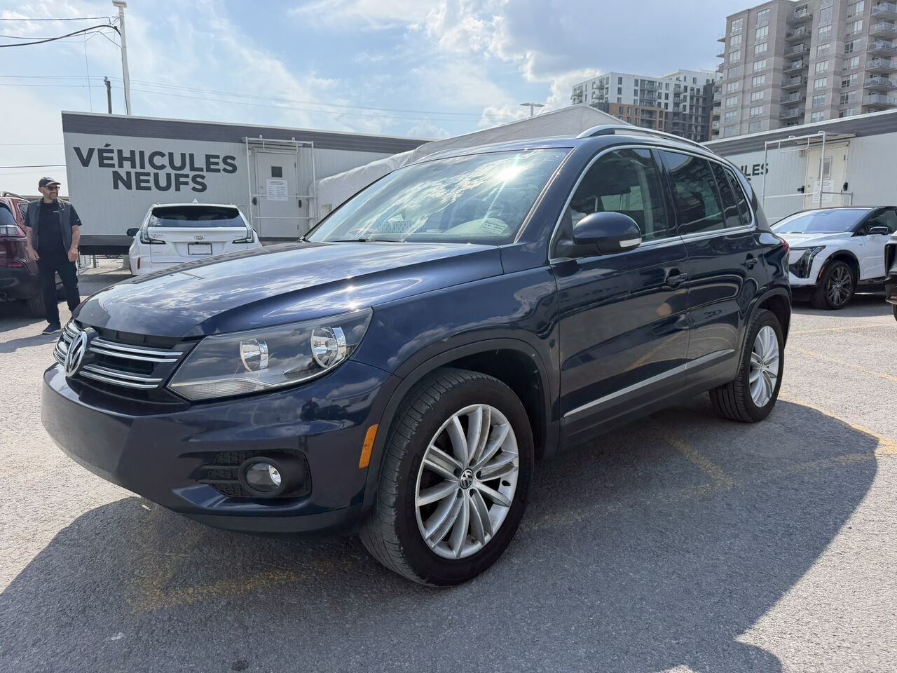 Volkswagen Tiguan Comfortline 4MOTION 2017 Bleu Laval - photo #0