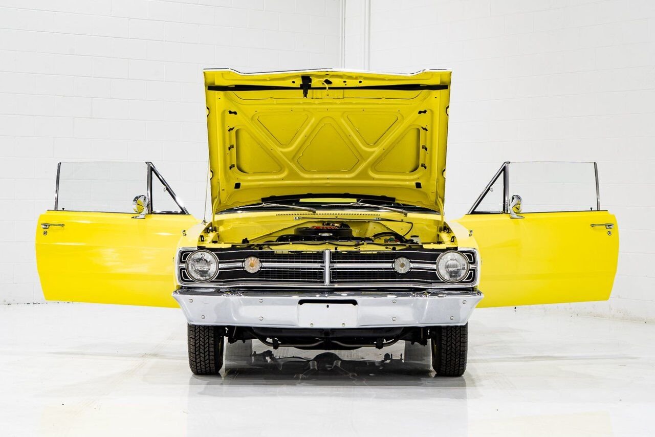 1968 Dodge Dart *PRIX EN USD* GTS Conv Matching #s 340 cu in With Original Built Sheet Yellow Montreal - photo #32
