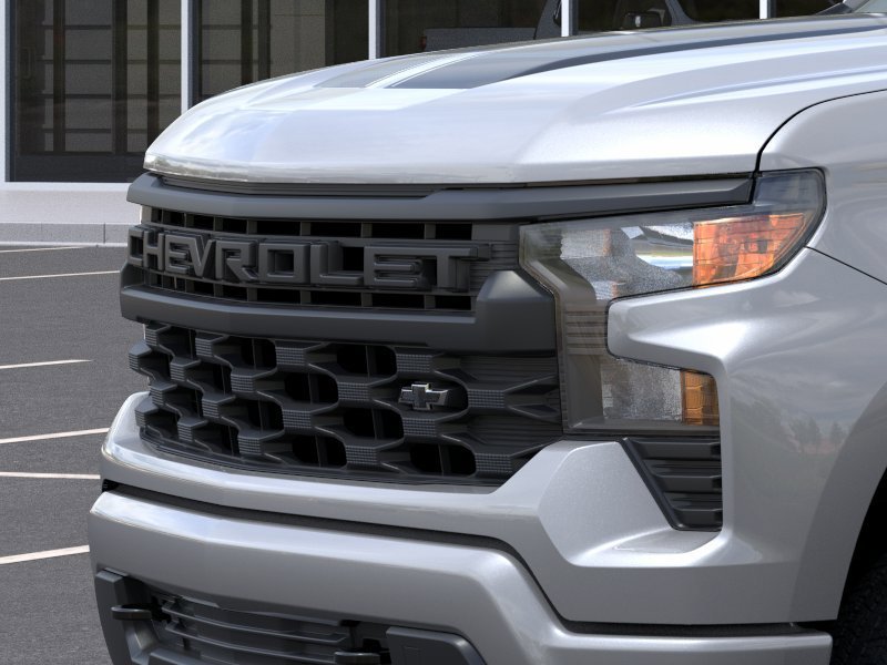 CHEVROLET SILVERADO 1500 Custom cabine double 4RM 147 po 2026 Gris Sherbrooke - photo #12