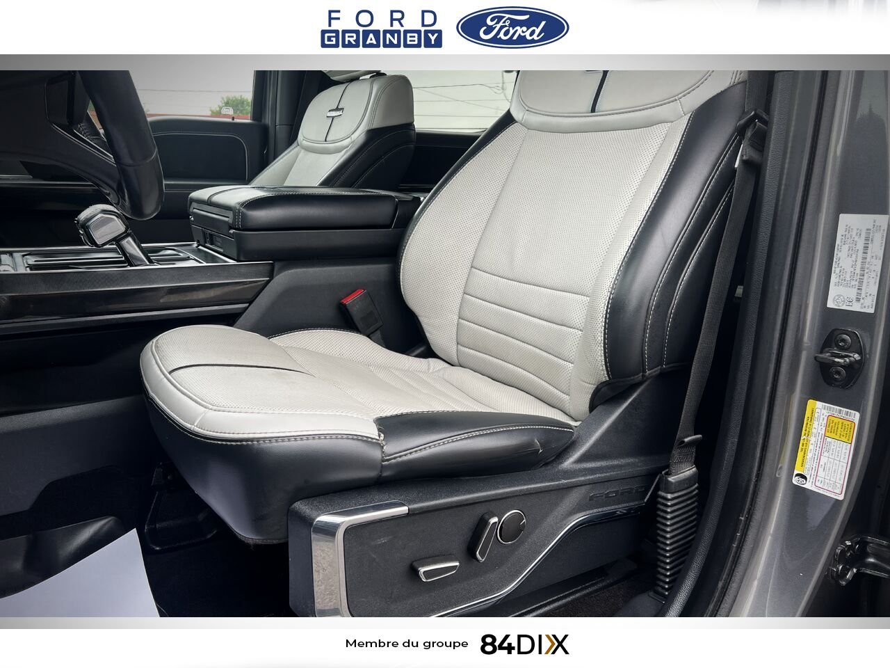 2023 Ford F-150 Lightning Grey Granby - photo #12