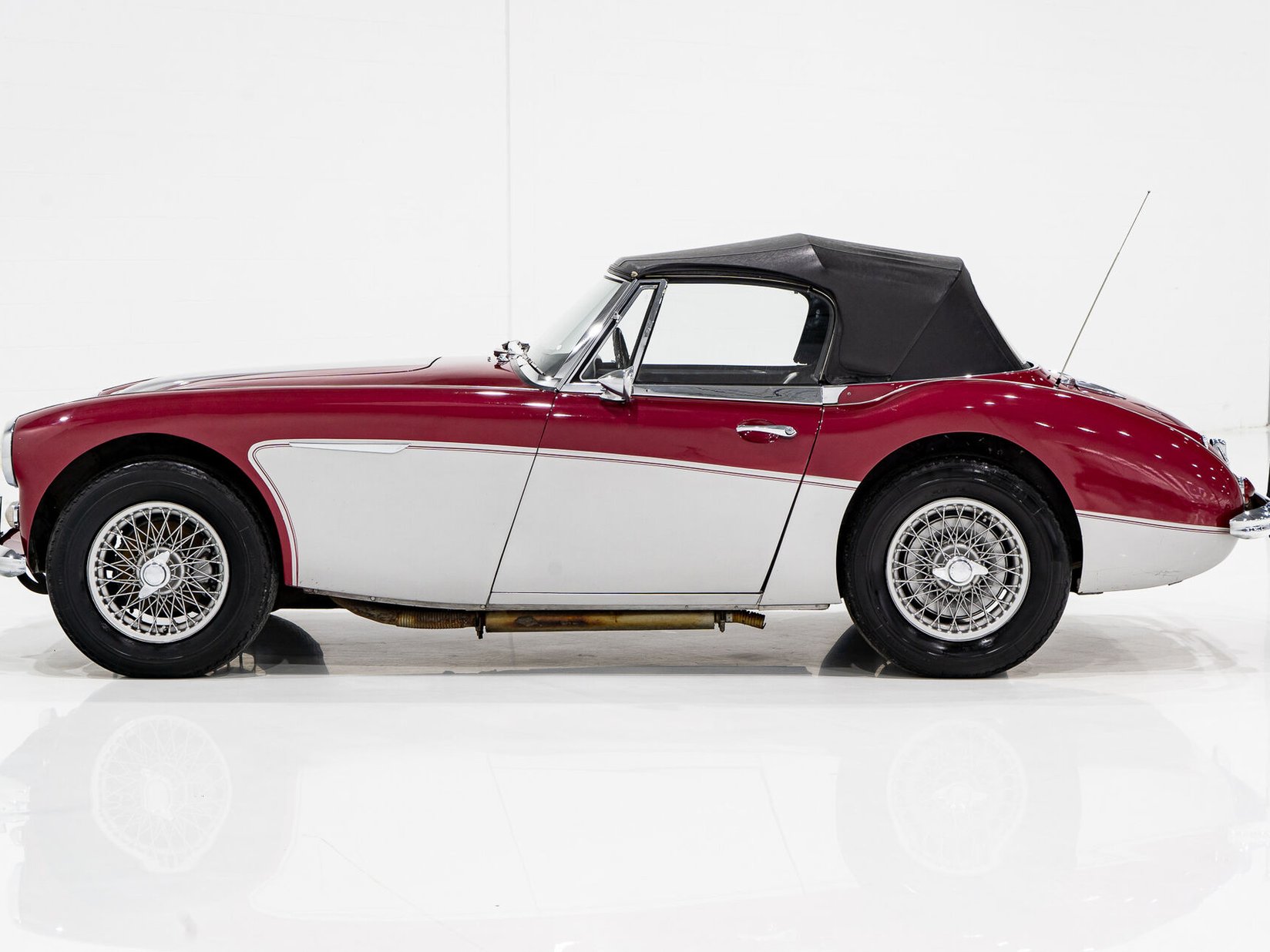 1960 Austin Healey 3000MKIII Project Car **PRIX EN USD** Red Montreal - photo #24