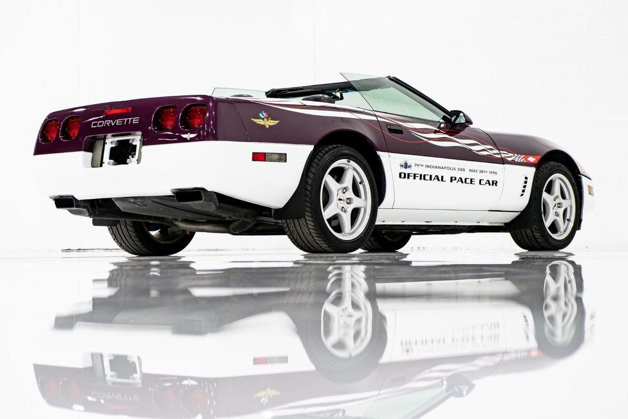 1995 Chevrolet Corvette Convertible Pace Car Pink Montreal - photo #35