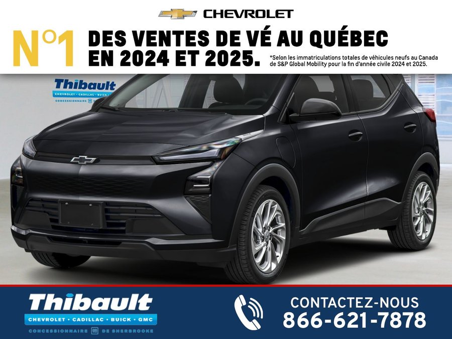 CHEVROLET Bolt RS 4 portes TA 2027 NOIR MOSAIQUE METALLISE