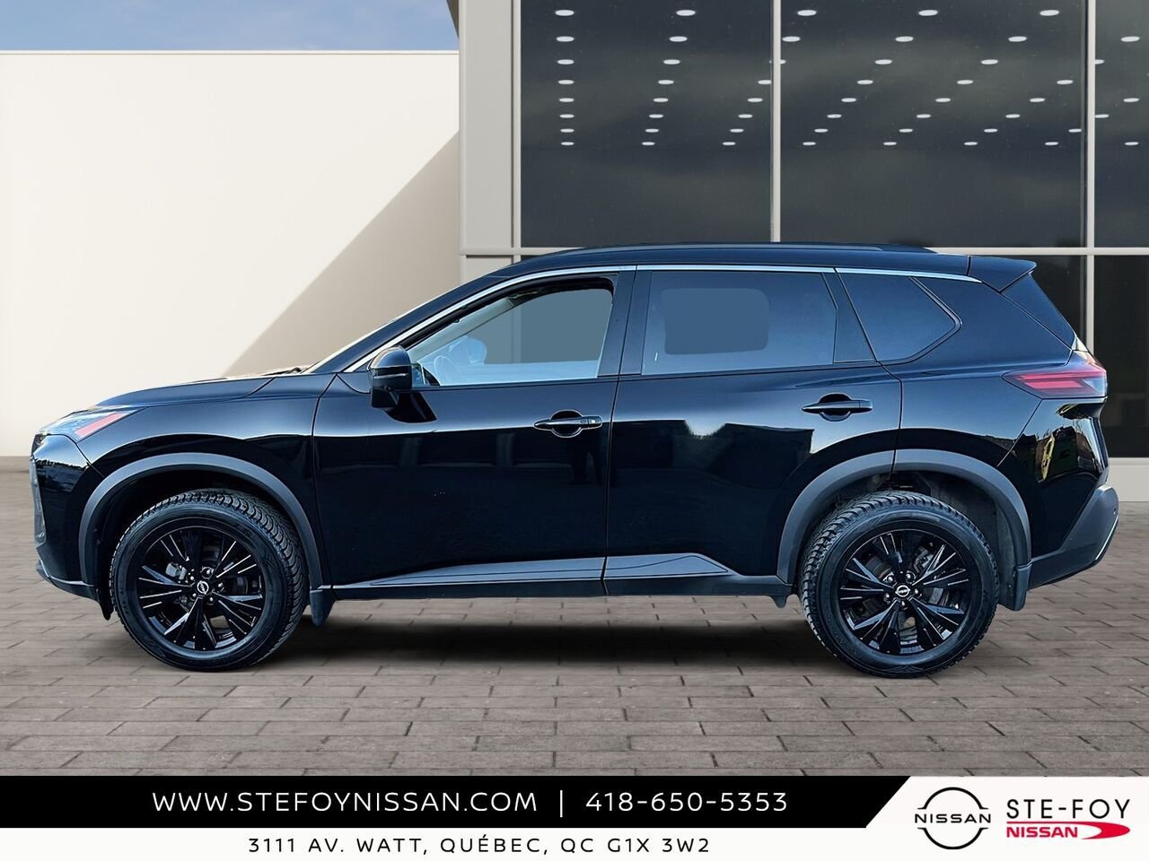 Nissan ROGUE SV TI MIDNIGHT 2023 Noir Ste-Foy - photo #4