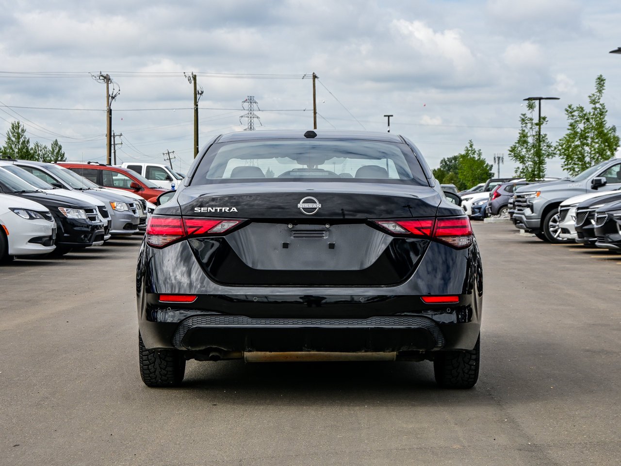 2025 Nissan Sentra SV CVT Black Sherwood Park - photo #11