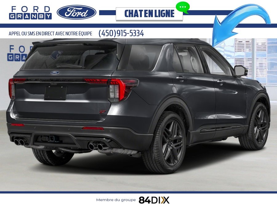 Ford Explorer ST 4RM 2026 Noir agate métallisé