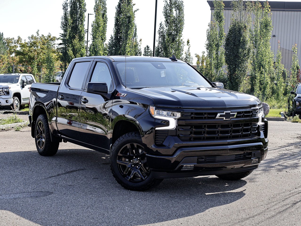 2023 Chevrolet Silverado 1500 4WD Crew Cab 147 RST Black Sherwood Park - photo #1