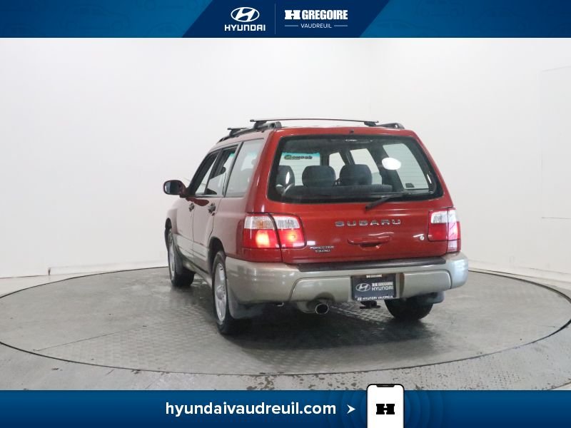 Subaru Forester 2001 Rouge Saint-Eustache - photo #7