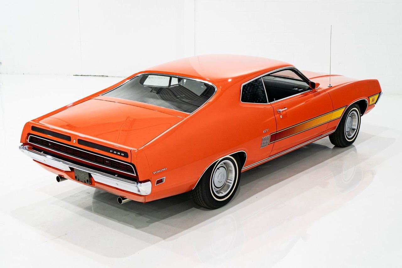 Ford Torino PRIX EN USD | GT Survivor. 33,462 original miles 429cu.in. 1970 Orange Montréal - photo #31