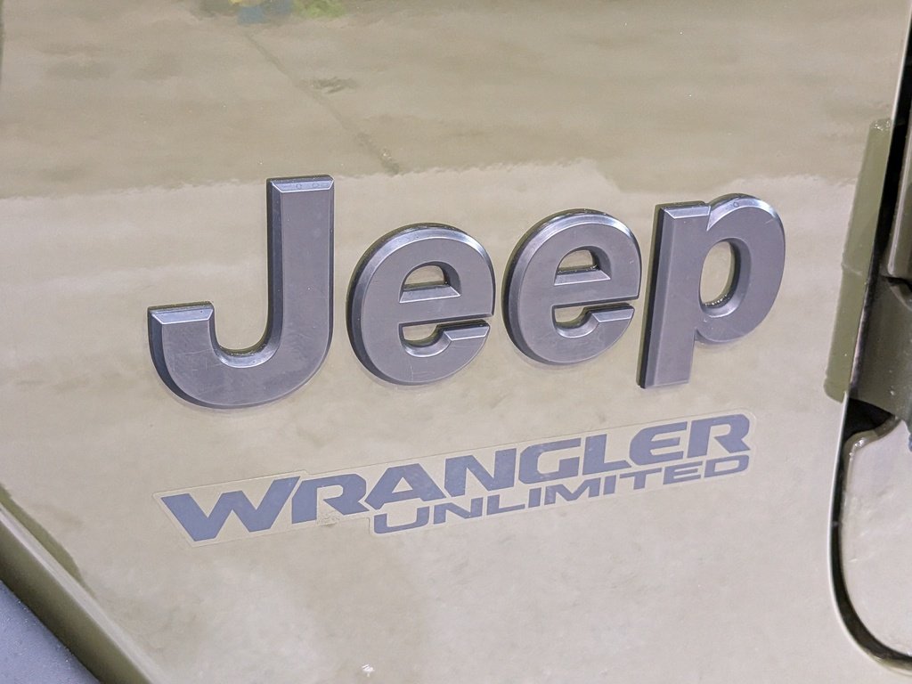 2022 Jeep Wrangler Unlimited Willys 4x4 Green Val-David - photo #35