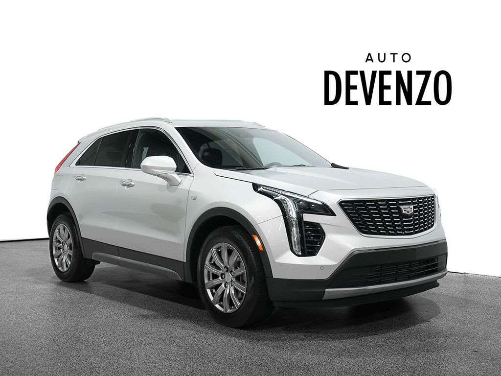 Silver 2020 Cadillac XT4 SUV / Crossover Four-Wheel Drive 9-Speed Automatic