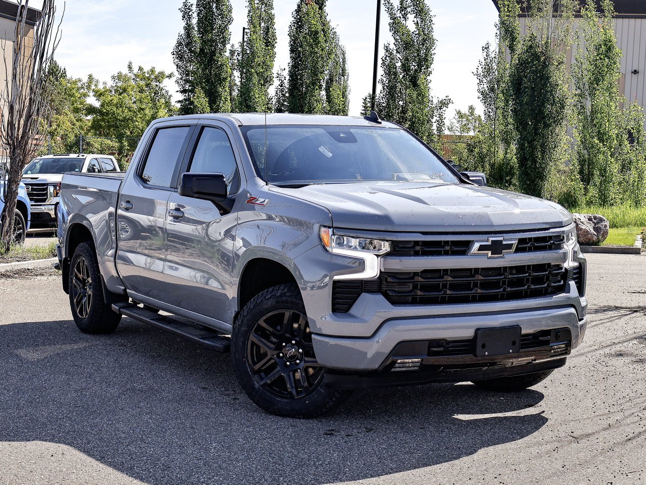 2024 Chevrolet Silverado 1500 4WD Crew Cab 147 RST Grey Sherwood Park - photo #1