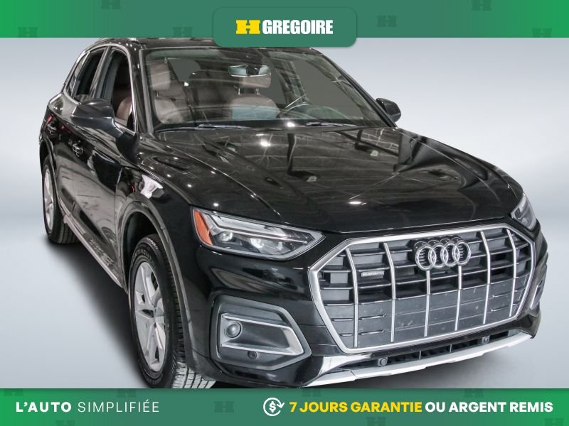Audi Q5 820945 | Komfort AWD AUTO A/C MAGS CUIR CAM RECUL BLUETOOTH 2023 Noir Laval - photo #0