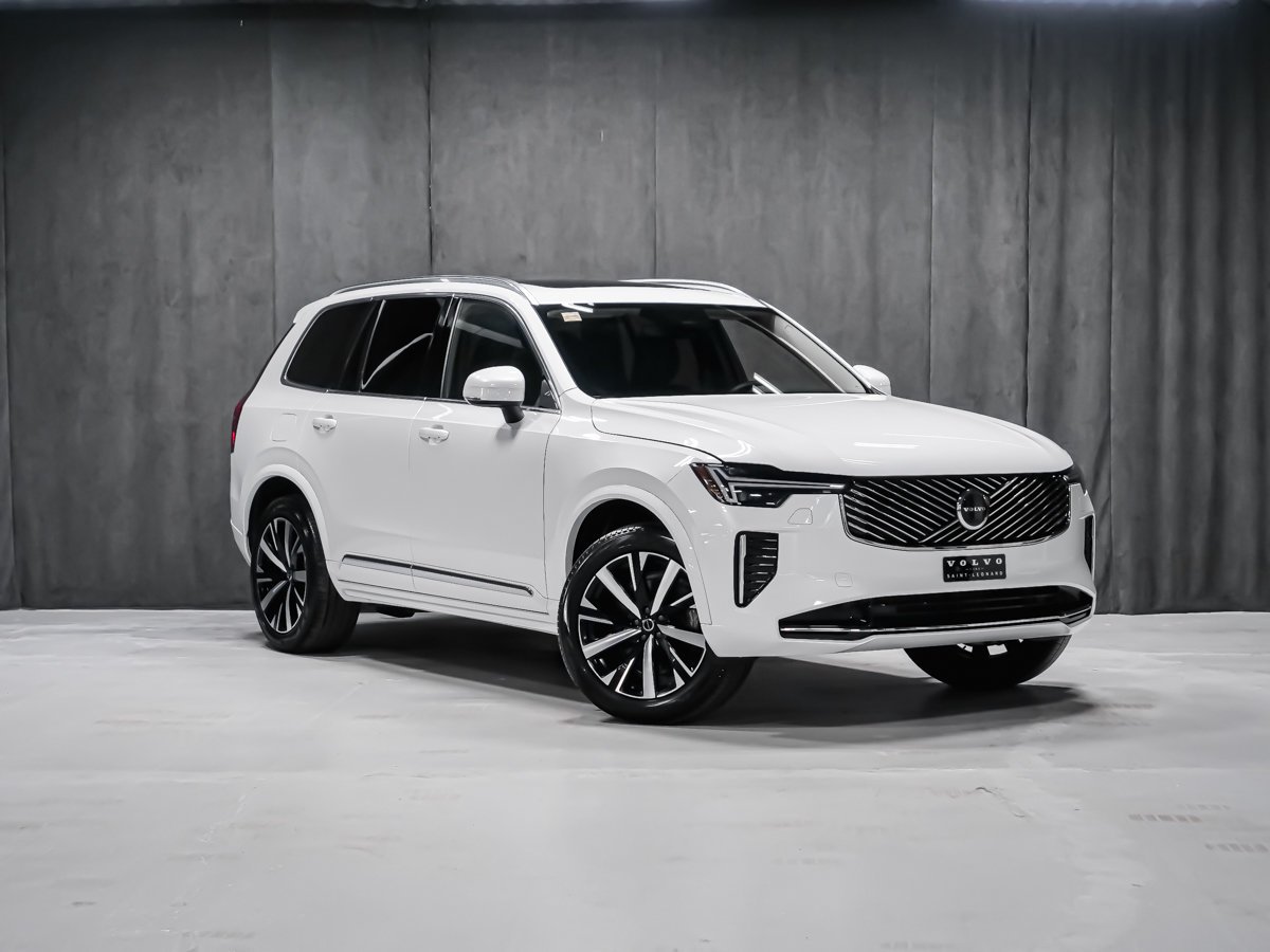2026 Volvo XC90 B6 CORE BRIGHT White Montreal - photo #1