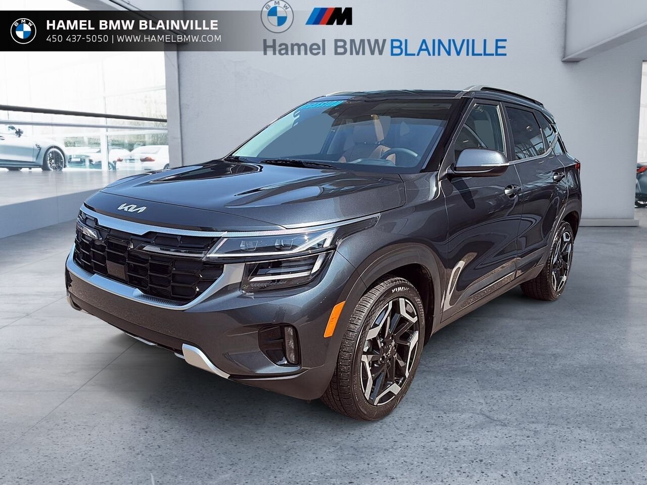2025 Kia Seltos SX TI avec intérieur brun Grey Blainville - photo #0