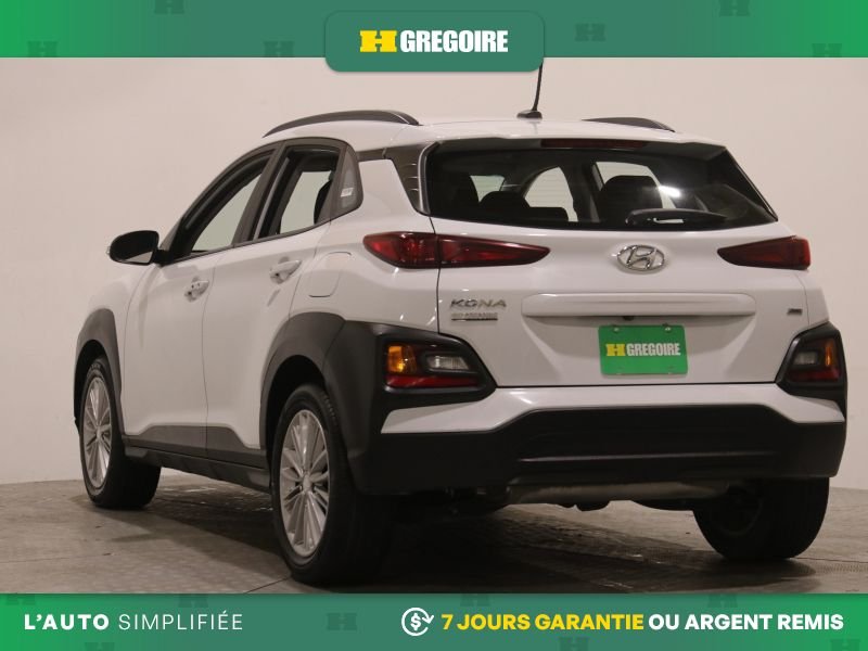 Hyundai Kona 822192 | Preferred AWD AUTO AC GR ELECT MAGS CAM RECUL BLEU 2020 Blanc Laval - photo #5