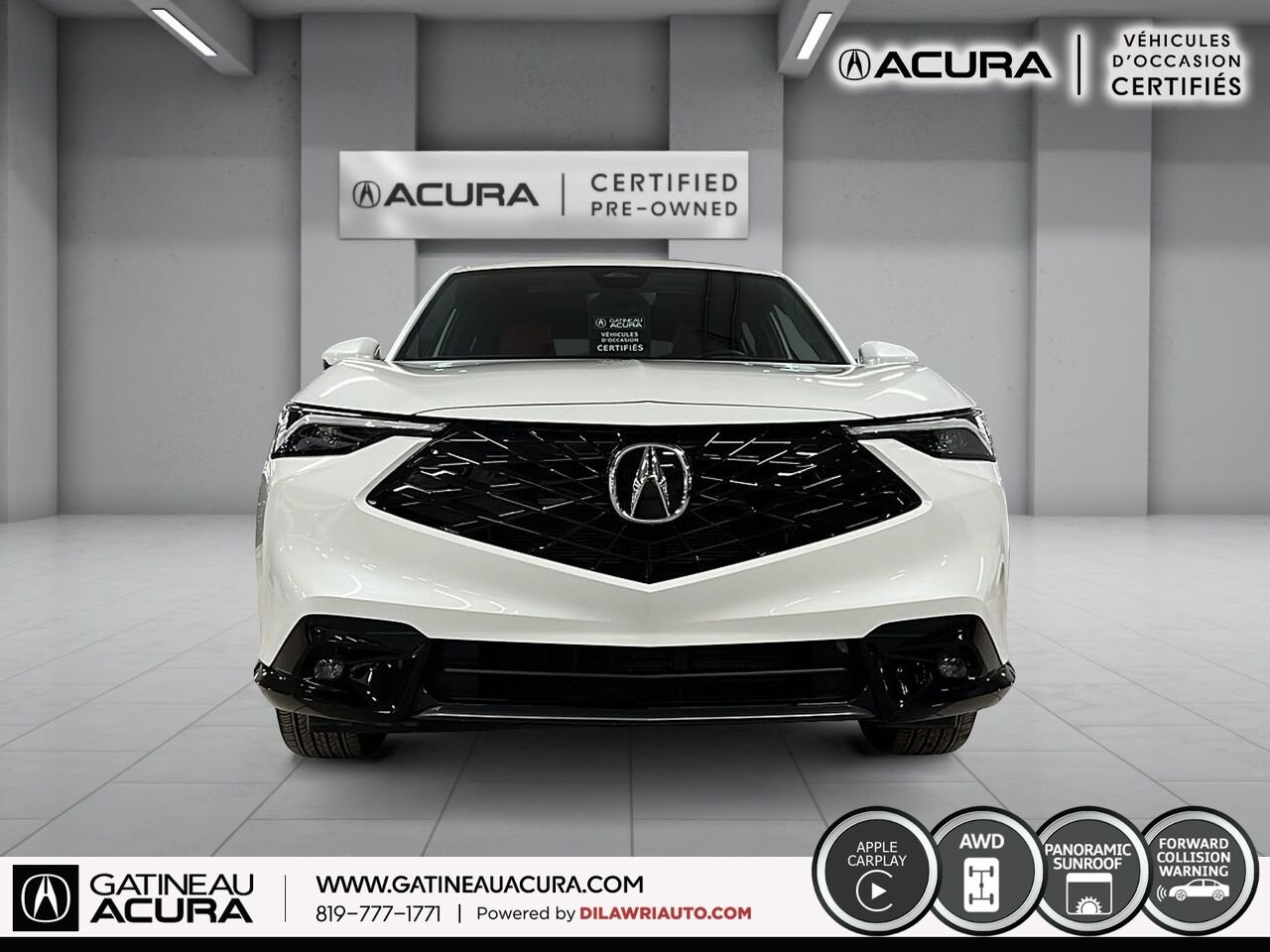 2025 Acura ADX A-Spec AWD White Ottawa & Gatineau - photo #12