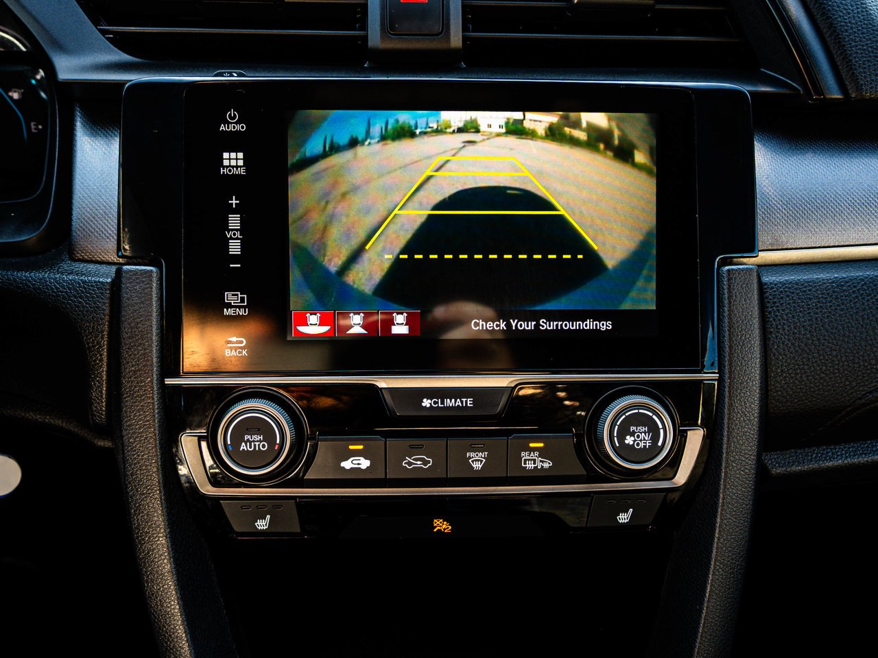 2018 Honda Civic Hatchback LX CVT White Sherwood Park - photo #22