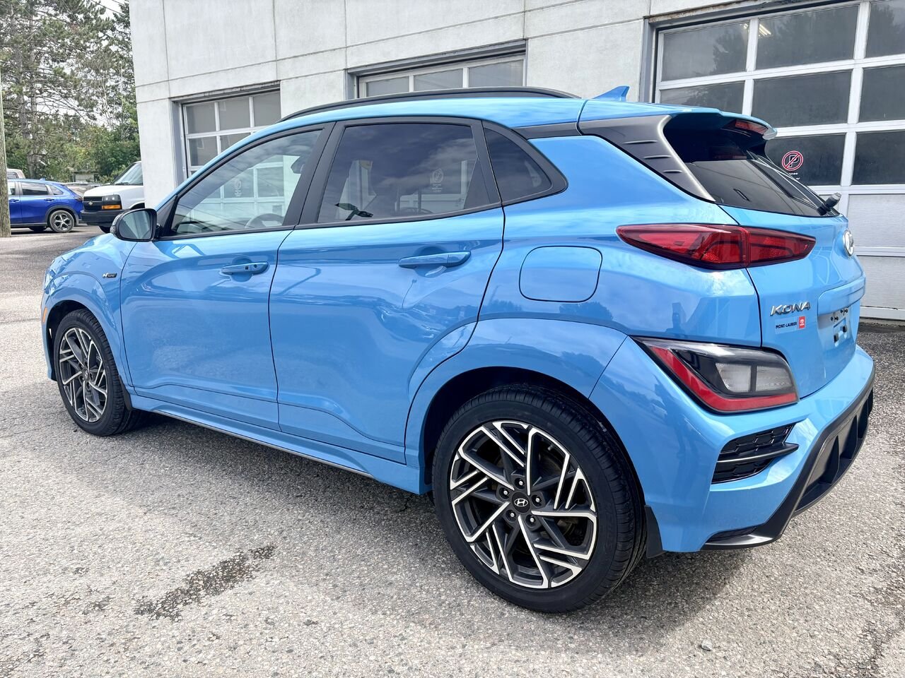 HYUNDAI KONA 2022 Bleu Mont-Laurier - photo #6