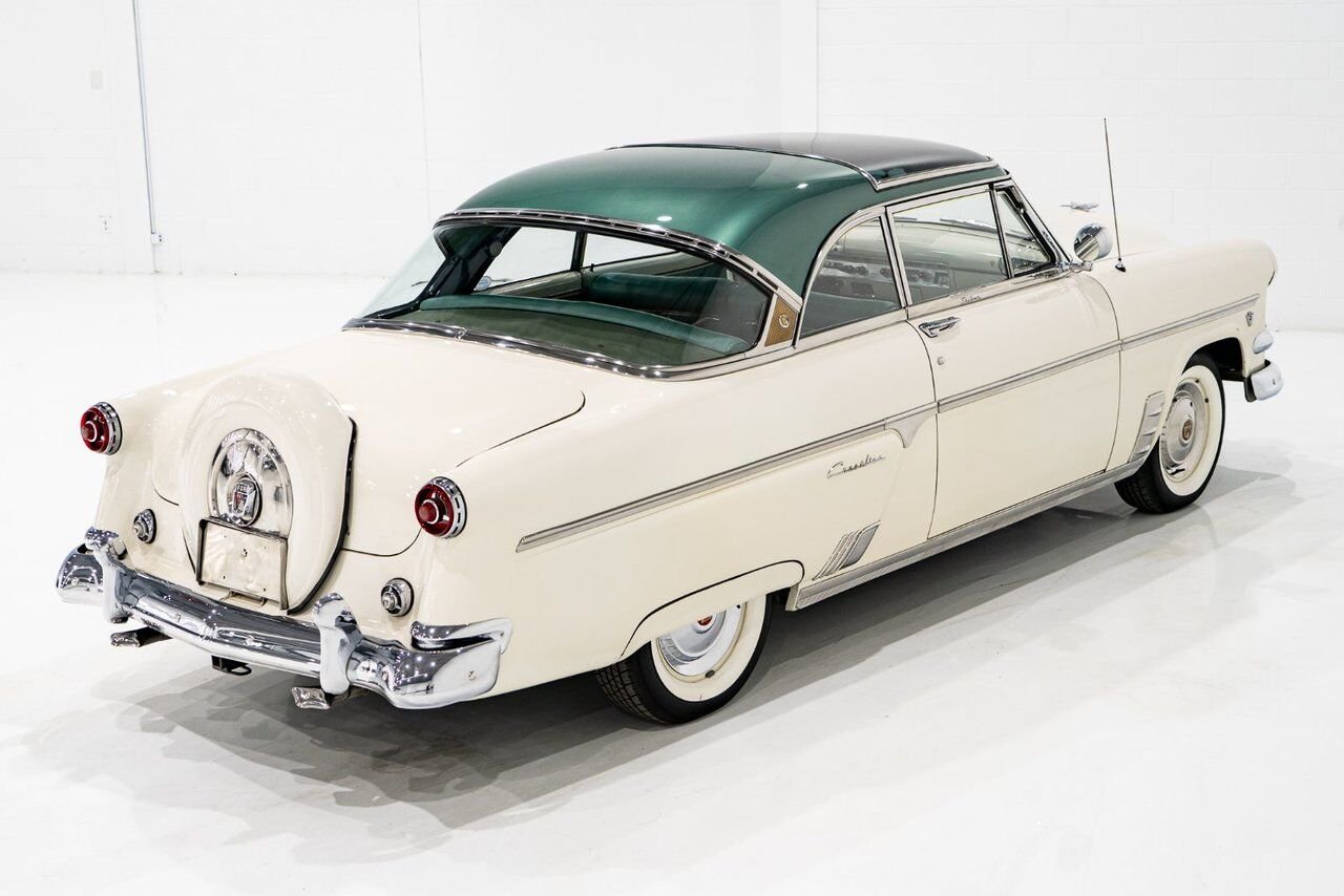 1954 Ford Crestline Skyliner rare glass top long term ownership White Montreal - photo #31