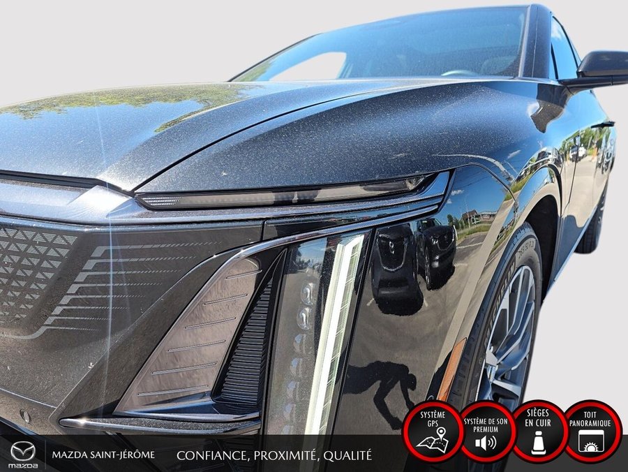 Cadillac LYRIQ TRANSFERT DE BAIL $879/MOIS +TX BALANCE 12 MOIS 2025 Noir