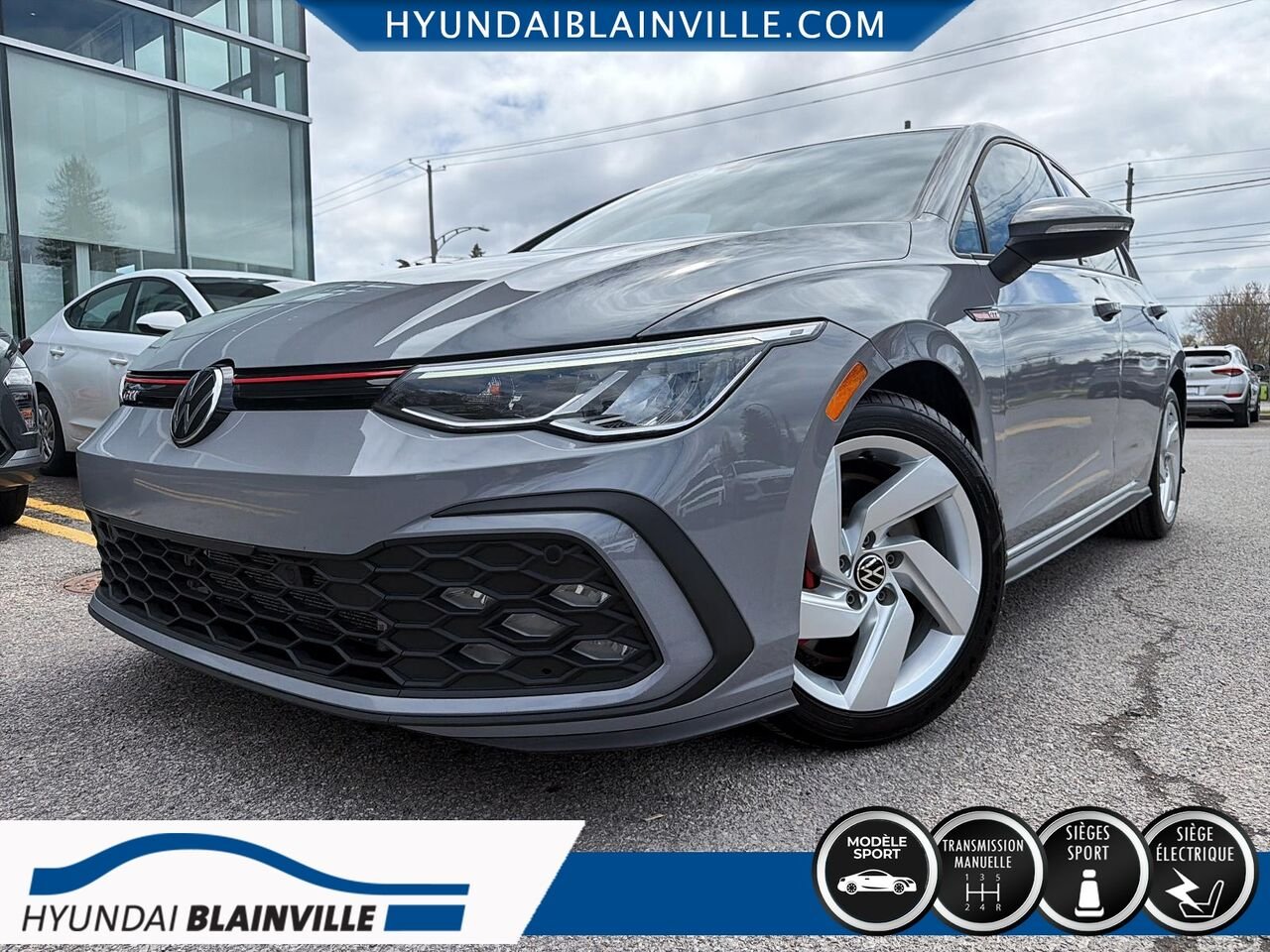2023 Volkswagen Golf GTI Grey Blainville - photo #0