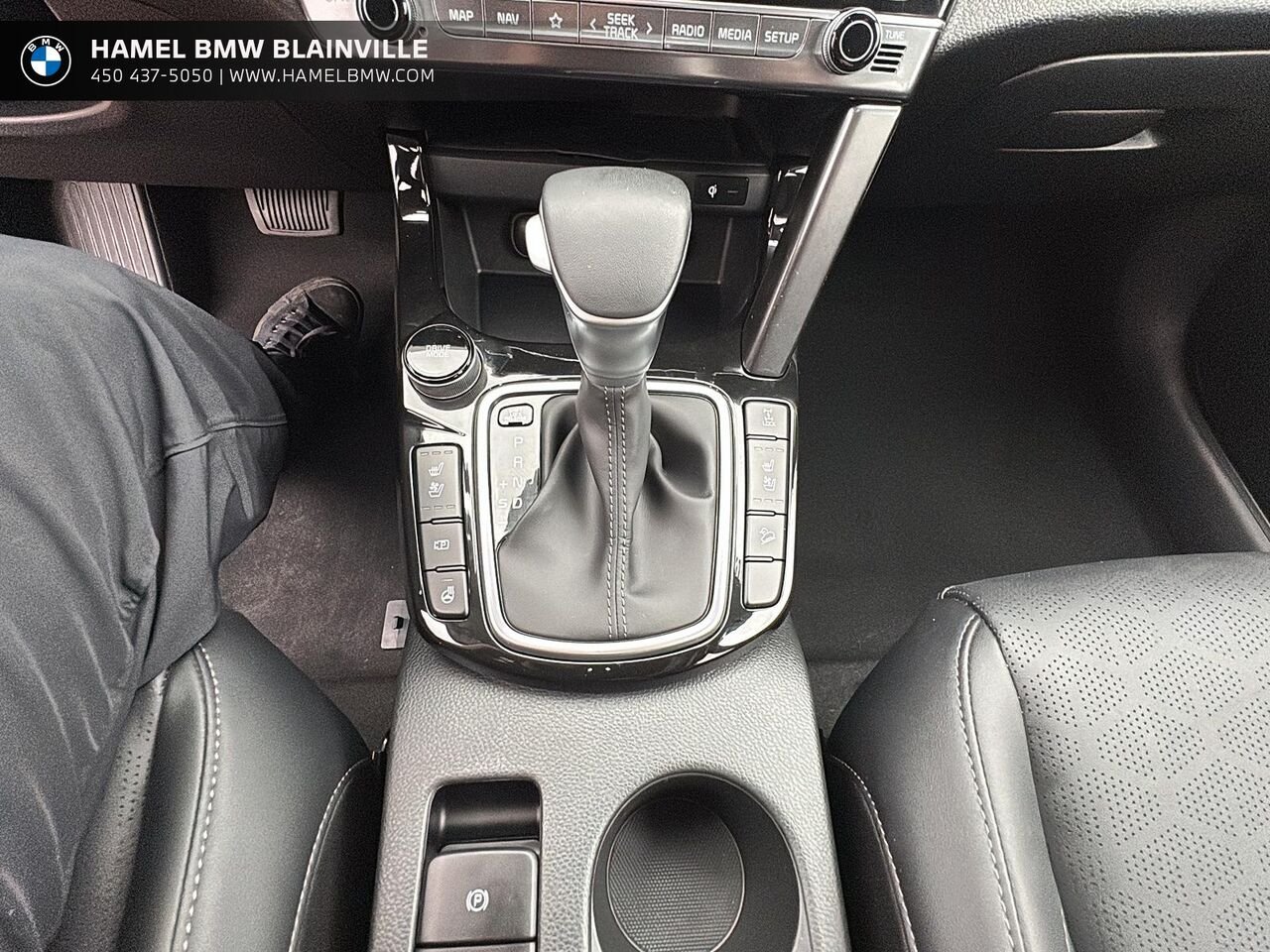 Kia Seltos SX TI avec intérieur noir 2025 Blanc Blainville - photo #14