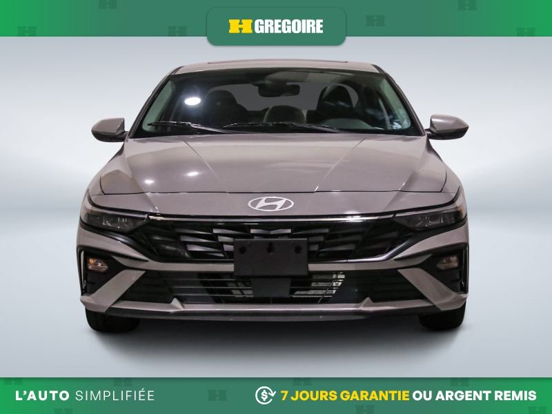 Hyundai Elantra 821992 | Luxury AUTO AC CUIR TOIT NAV MAGS CAM RECUL BLEUTO 2025 Argent Laval - photo #1