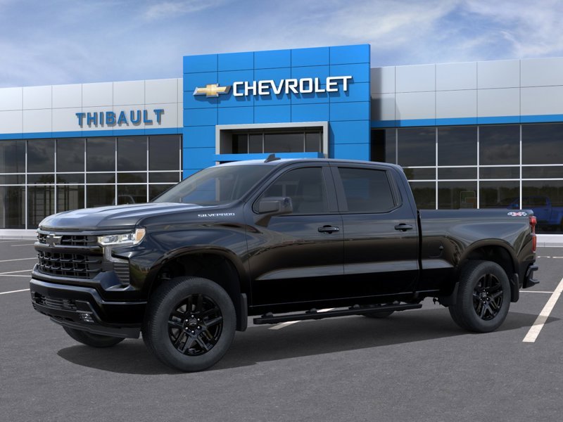 CHEVROLET SILVERADO 1500 RST cabine multiplace 4RM 157 po 2026 Noir Sherbrooke - photo #1