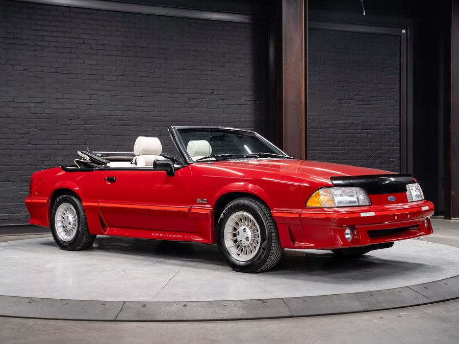 1988 Ford Mustang 1988 Red