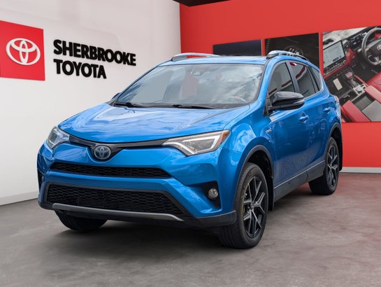 Toyota RAV4 Hybride 2017 2017 Bleu orage électrique